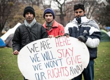 Quote: A Refugee Protest Camp