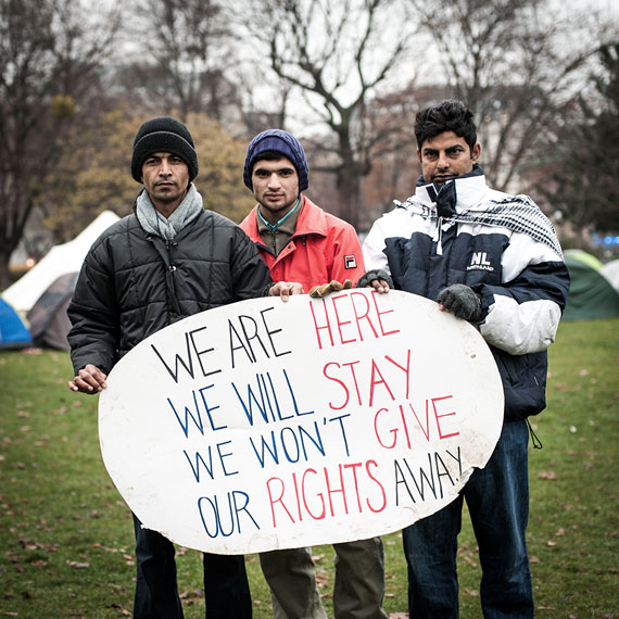 Quote: A Refugee Protest Camp
